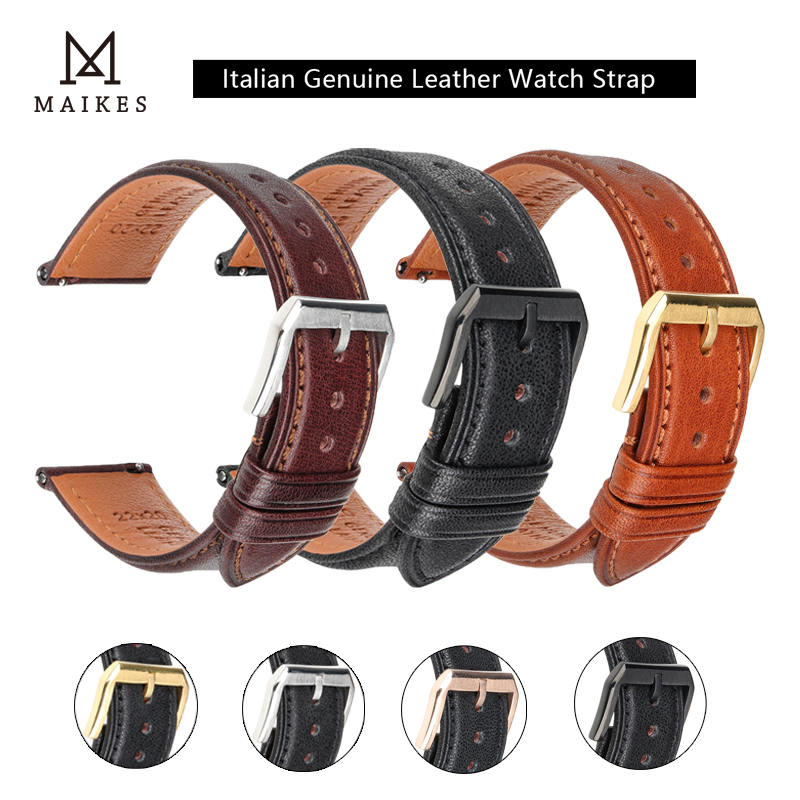 Leather Strap Quick Release - New Genuine Leather Band 24mm 20mm