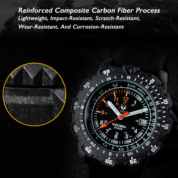 Hnlgnox Mens Pilot Watches Spo - Rubber Strap Diver review and price