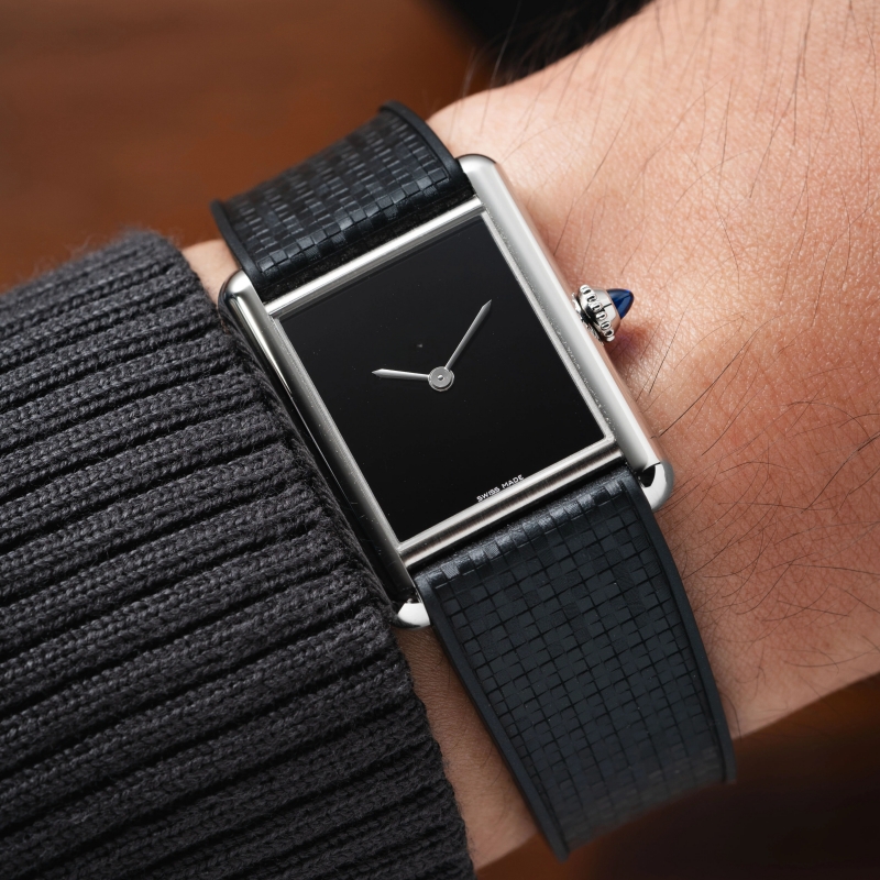 Fit for Cartier Santos Omega S - Cartier Watch Santos review and price