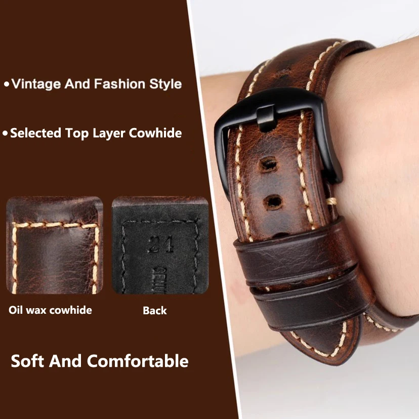 High Quality Genuine Leather S - Leather Strap Quick Release review and price