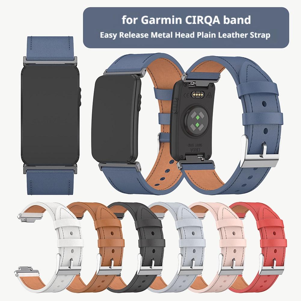 Leather Strap For Garmin CIRQA - Leather Strap Quick Release review and price