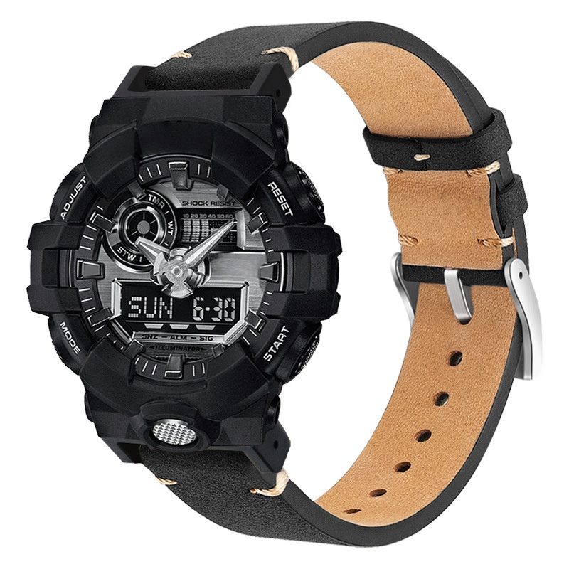 Genuine leather 16mm Strap For - Casio Watch G-Shock Dw-5600 review and price