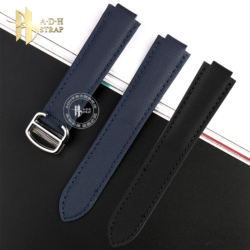 Canvas Nylon Watch Strap with  - Cartier Watch Ballon Bleu review and price